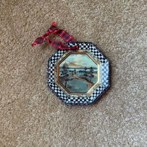 Mackenzie Childs Christmas ornament